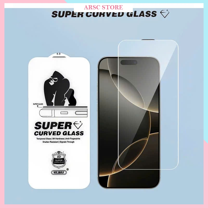Kính cường lực iphone Dán Màn Hình Mẫu Mới Cao Cấp cho  IPhone xs/xsmax/11/12/13/14/15/16/17/pro/promax/plus/Air