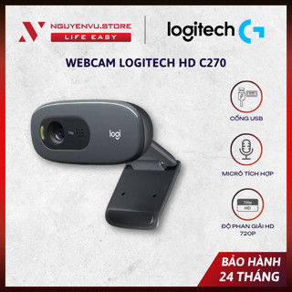 [CHÍNH HÃNG] Webcam Logitech HD C270 - [FULL VAT]