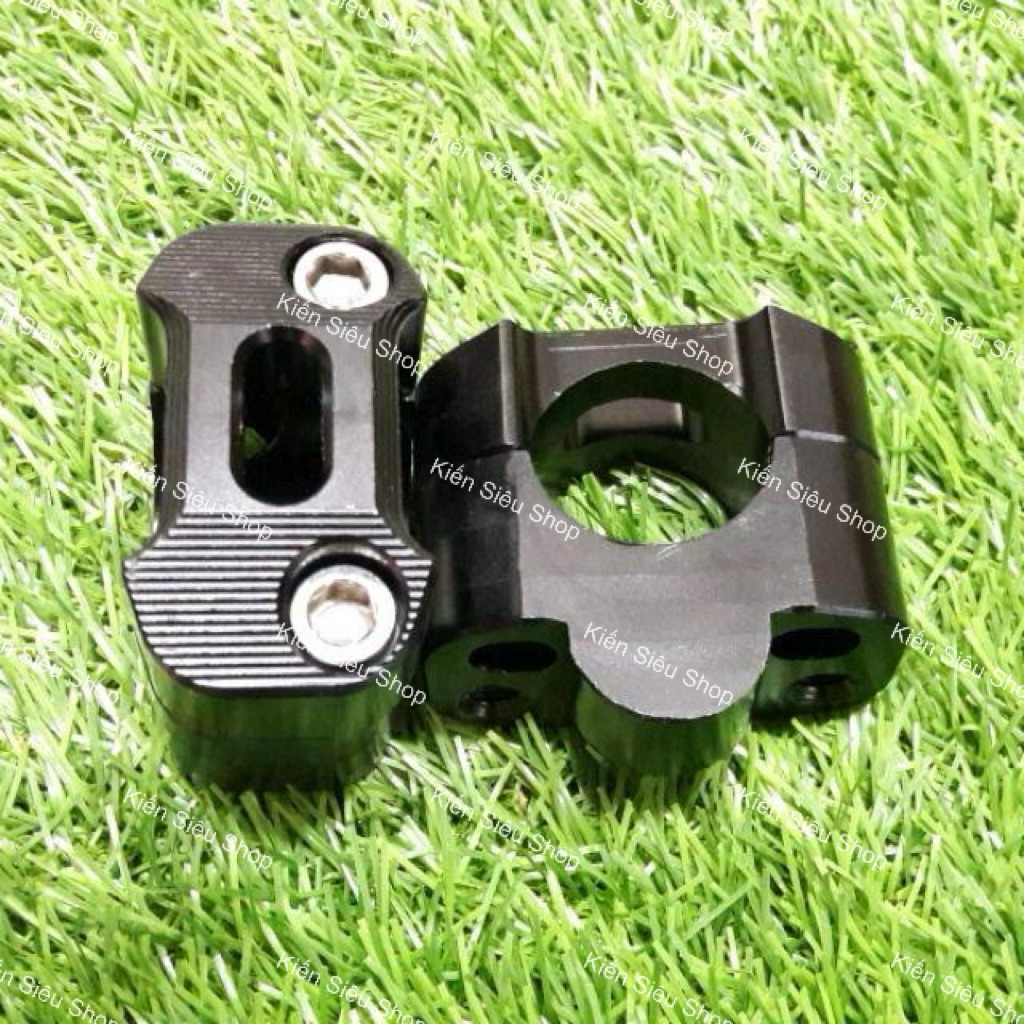 Gù nâng ghi đông 22mm _ 28mm , nhôm CNC, MSX, GD 110 Phụ Kiện Phụ Tùng
