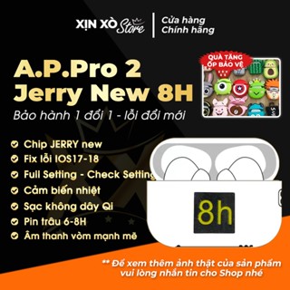   Tặng Ốp  Tai nghe XINXO Pro.Gen.2 Jerry 8H New 2025 trượt tăng giảm âm lượng - XỊN XÒ Store 