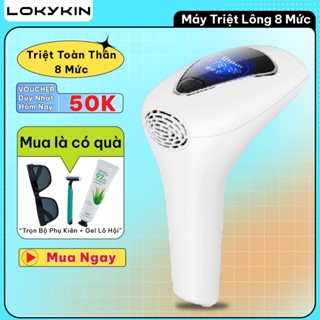 Máy triệt lông mini vĩnh viễn cầm tay Lokykin tẩy lông nách, lông tay, chân, lông Bikini tại nhà