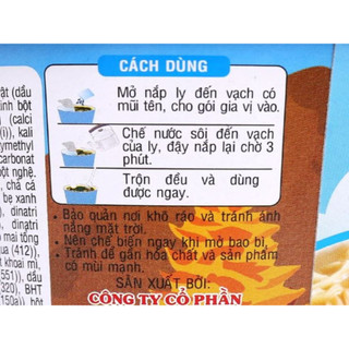 Lốc 6 ly mì mini Doraemon hải sản chua ngọt/hàu sữa phô mai ly 48g/53g