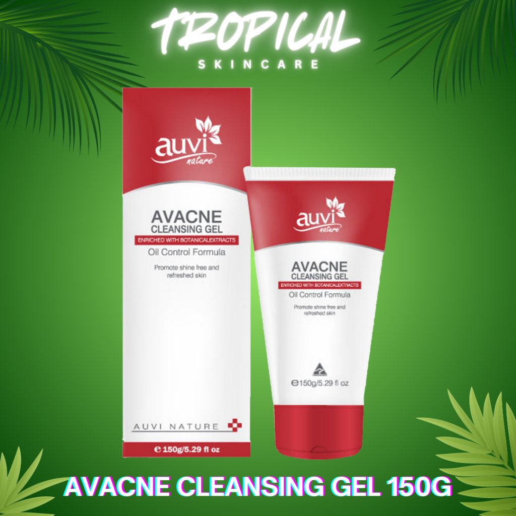 AUVI NATURE l Sữa rửa mặt kiềm dầu giảm mụn Auvi Avacne Cleansing Gel