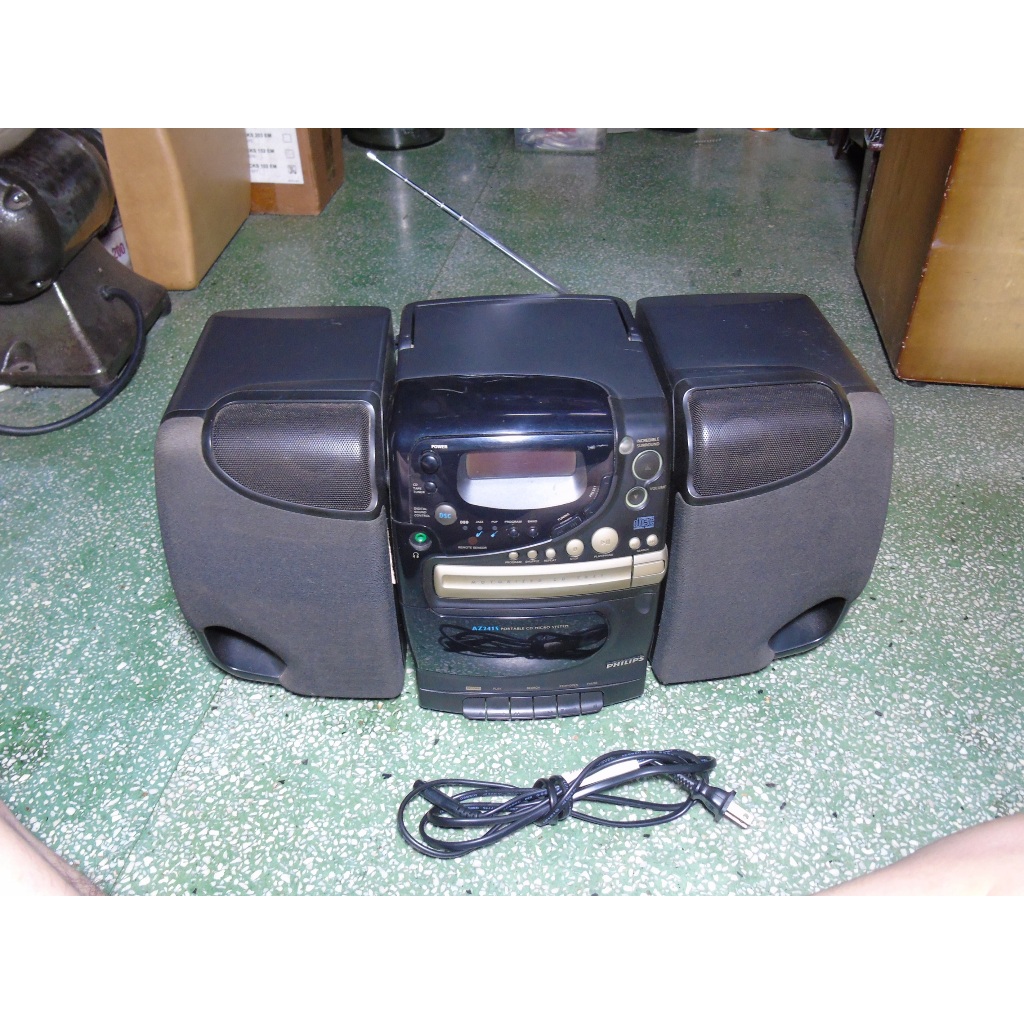 Đài cassette cũ Philips AZ2415 còn hát tốt