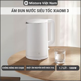Ấm siêu tốc XM gen3 MJDSH08YM 1.7L 1800w inox 316L