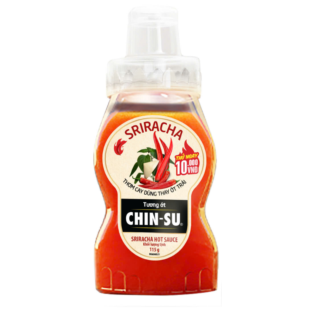 - CHIN-SU Tương ớt Sriracha Chai 115G