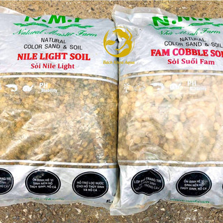 Sỏi Nile Light – N.M.F – sỏi trang trí bể cá, hồ thủy sinh, màu sáng đẹp, không ảnh hưởng nước, dễ vệ sinh