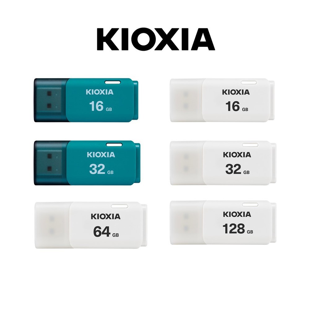 USB KIOXIA  2.0 TransMemory 32Gb/64Gb/128Gb Chống nước - Lưu Trữ Bền Bỉ - Hàng Chính Hãng