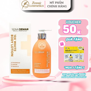 Kem Dưỡng Thể Nâng Tone Sena Demar Hàn Quốc 10x White Body Lotion 300ml