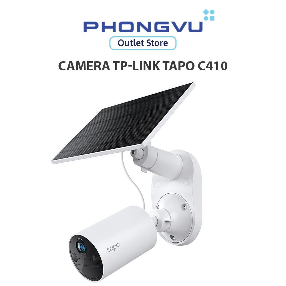 Thiết bị quan sát/ Camera TP-Link Tapo C410 KIT năng lượng mặt trời - Bảo hành 24 tháng