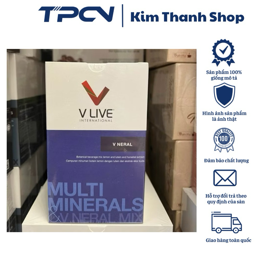 Vlive V Neral - Sản phẩm V Neral bộ3 Vlive hộp 28 gói [ Chính hãng ]