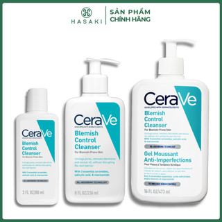   DAILY  Sữa Rửa Mặt Cerave Cho Da Dầu Mụn Blemish Control Cleanser Hasaki Sản Phẩm Chính Hãng 
