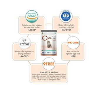 thức ăn hạt cho mèo catsrang 400g