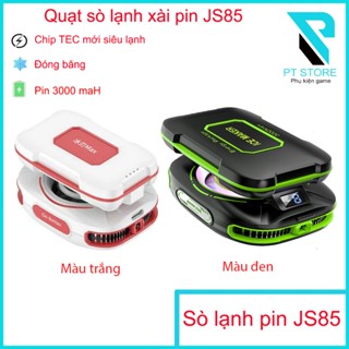 Quạt sò lạnh pin sạc JS85 - Sò lạnh mới 2025 - Dung lượng pin lên tới 3000mAh - Công suất cực cao đóng băng được