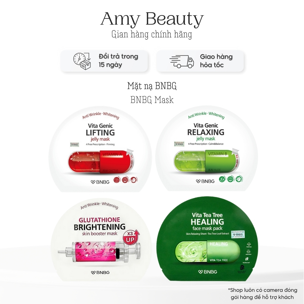 Mặt nạ BNBG Vita Genic Jelly Mask- Skin Booster Mask
