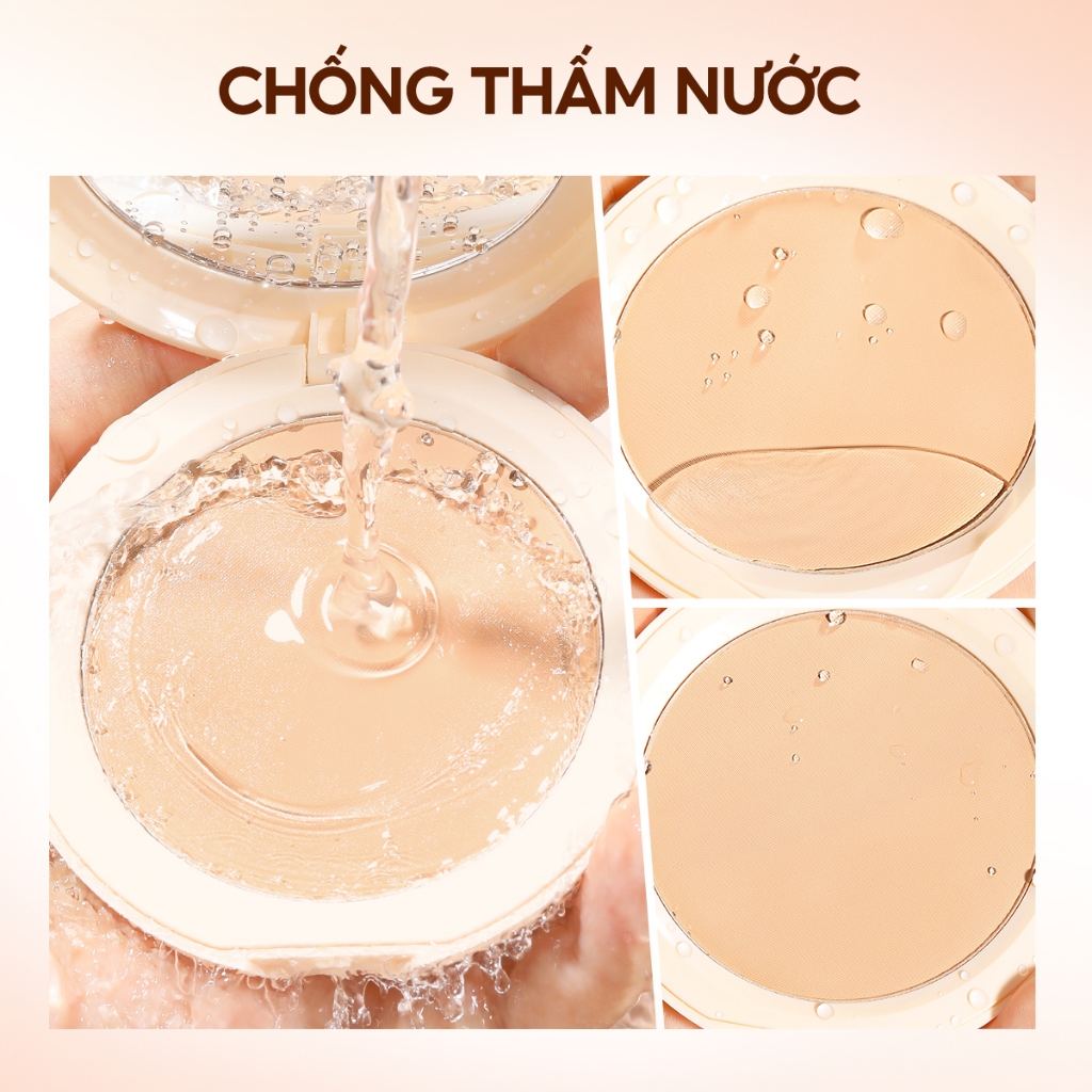 FOCALLURE Phấn phủ lì dạng nén che khuyết điểm hoàn hảo cùng Vitamin C 6.5G | BigBuy360 - bigbuy360.vn
