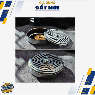  Hộp inox đựng nhang muỗi MẪU INOX CAO CẤP Khay đựng nhang muỗi lót đế an toàn ★giadung.datmoi★kd 