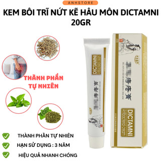   trĩ  Kem bôi trĩ nứt kẽ hâu môn dictamni 20gr Kem Bôi Trĩ Nội Ngoại – Làm Dịu Rát Giảm Viêm Hỗ Trợ Lành Da 