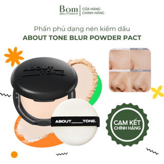  Phấn Phủ Dạng Nén Thuần Chay Kiềm Dầu Siêu Mịn Eglips About Tone Powder Pact 8g date 2027 