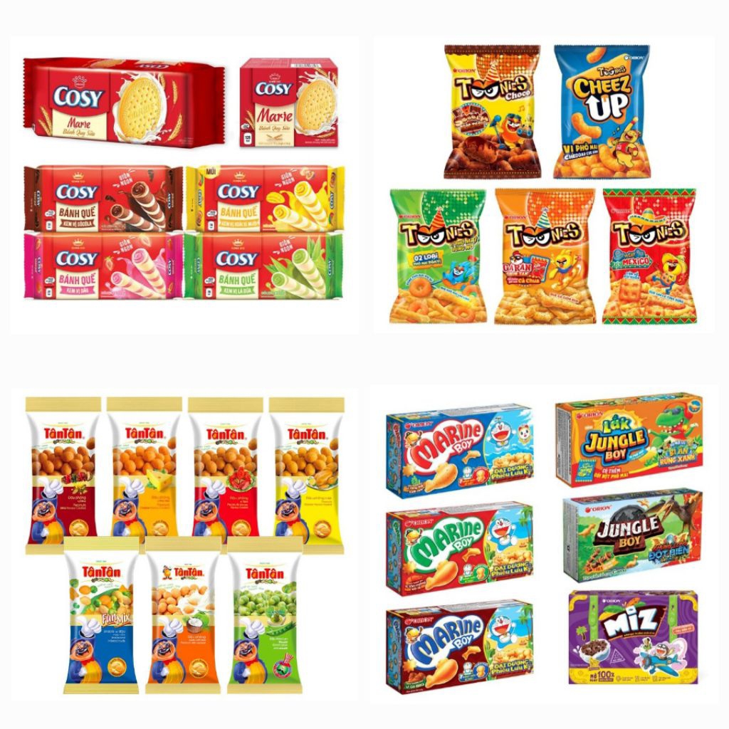 Lucky Box đồ ăn vặt Lucky Box bánh kẹo