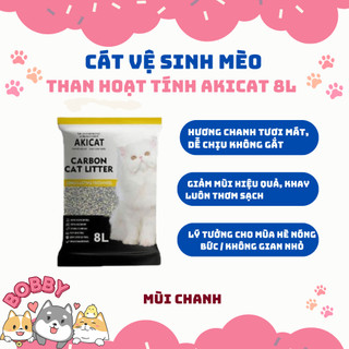 🐾 CÁT VỆ SINH CHO MÈO AKICAT  8L – KHỬ MÙI TỐT, VÓN CỤC NHANH (ĐẶT ĐƠN ĐỪNG QUÁ 8 BAO)