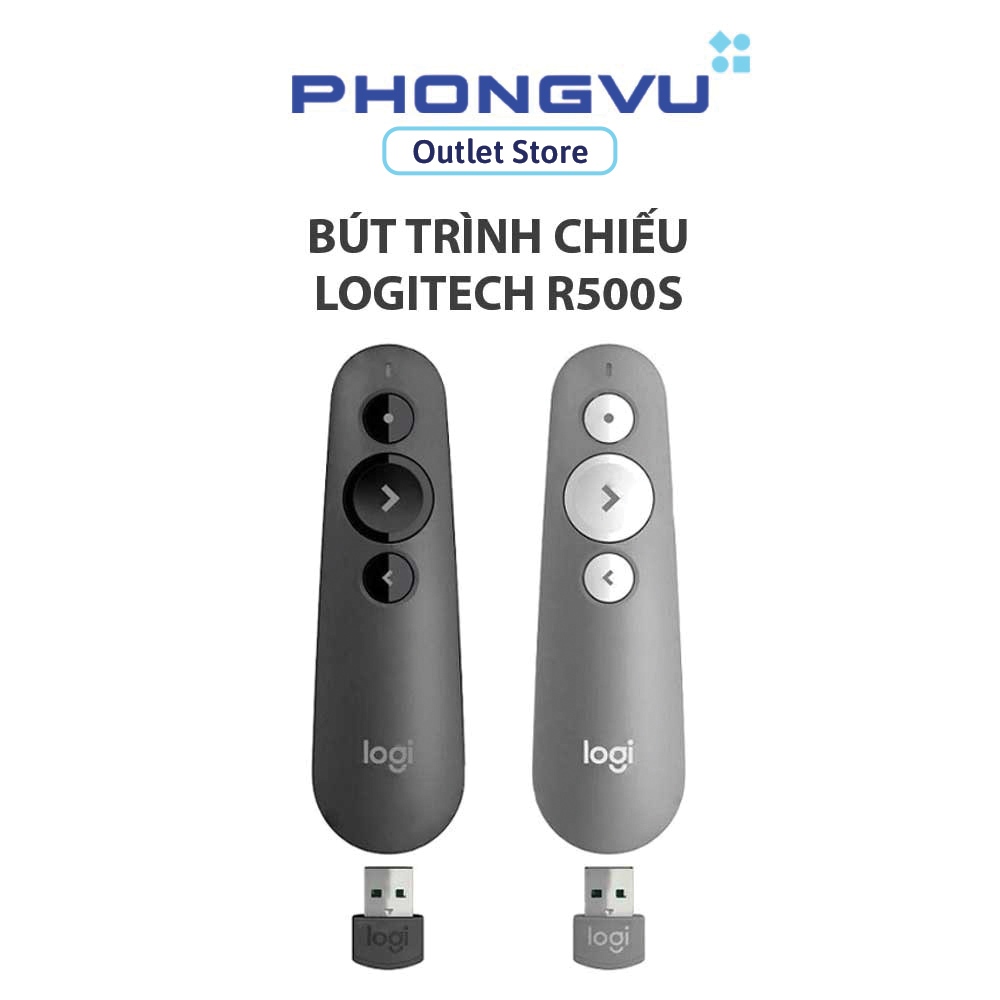 Bút trình chiếu Logitech R500S - Bảo hành 12 tháng