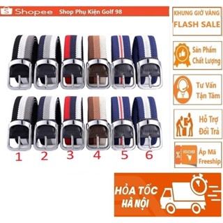 Thắt Lưng Golf - Dây Lưng Chun Golf Co Giãn- Hàng nhập khẩu