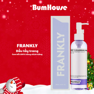  Dầu Tẩy Trang BHA LHA Làm Sạch Sợi Bã Nhờn & Mụn Đầu Đen Frankly Deep Cleansing Oil 200ml 