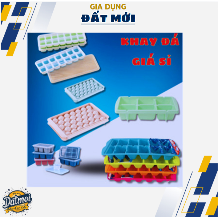 Khay làm đá DỤNG CỤ LÀM ĐÁ TIỆN DỤNG NHIỀU LOẠI GIÁ RẺ TÙY CHỌN (1 khay) C20