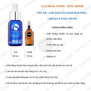 [US] [SHOPCHIET] Tinh chất Serum iS CLINICAL 10mL