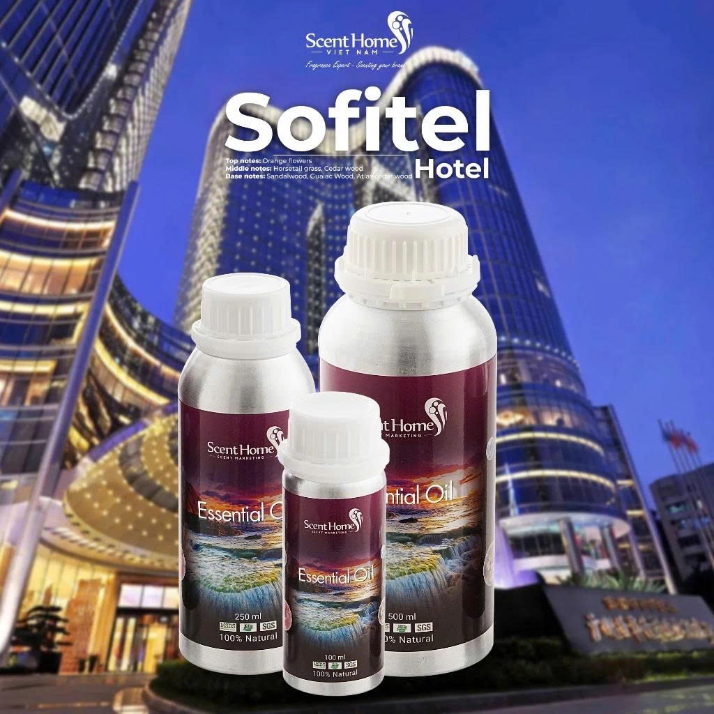 Tinh dầu 𝐒𝐜𝐞𝐧𝐭 𝐇𝐨𝐦𝐞𝐬 mùi hương Sofitel Hotel thể tích 100ml