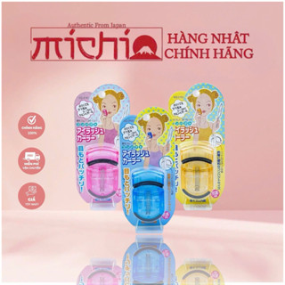  Kẹp Uốn Mi Và Bấm Mi Cao Cấp KAI Eyelash Curler Uốn Mi Cong Hoàn Hảo Cực Dễ Dùng Chuốt Masacara 