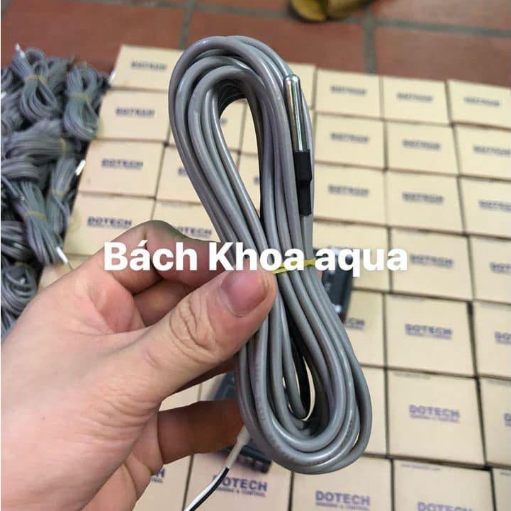 Dây cảm ứng Dotech 4m – dây nối cảm biến nhiệt độ, phụ kiện thay thế, dùng cho bể thủy sinh
