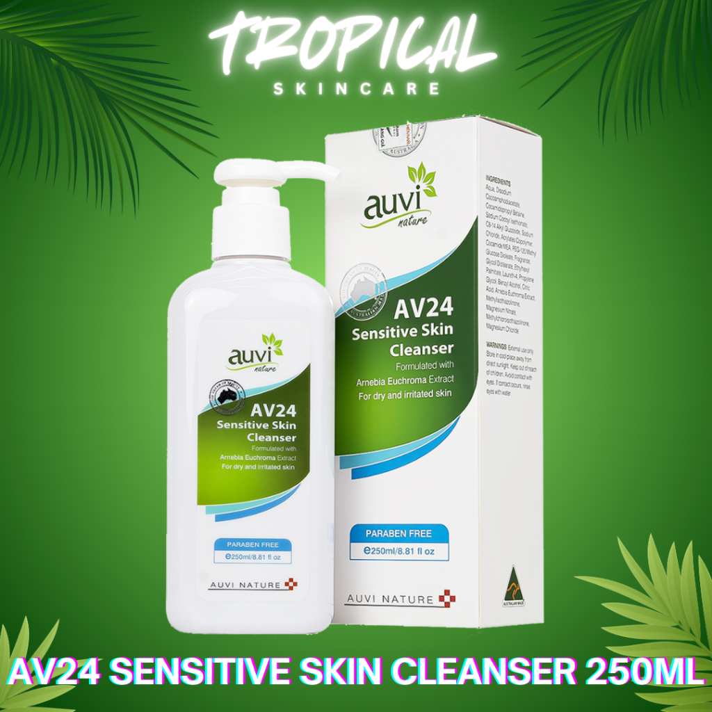 AUVI NATURE l Gel tắm giúp làm sạch và dưỡng ẩm AV24 Sensitive Skin Cleanser