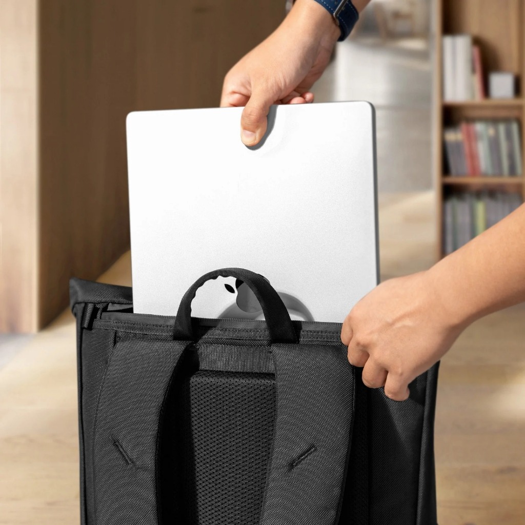 Balo laptop Tomtoc Rolltop T61 cho macbook/ laptop 17.3 inch, chính hãng, chống sốc, chống thấm nước | BigBuy360 - bigbuy360.vn