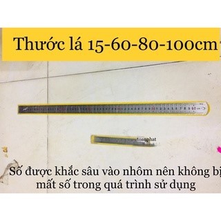Thước lá 30cm, 50cm, 60cm, 1m