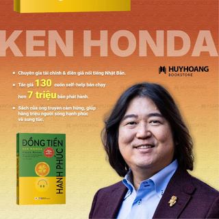 Sách - Đồng Tiền Hạnh Phúc của Ken Honda, tái bản 2024, Huy Hoàng Bookstore
