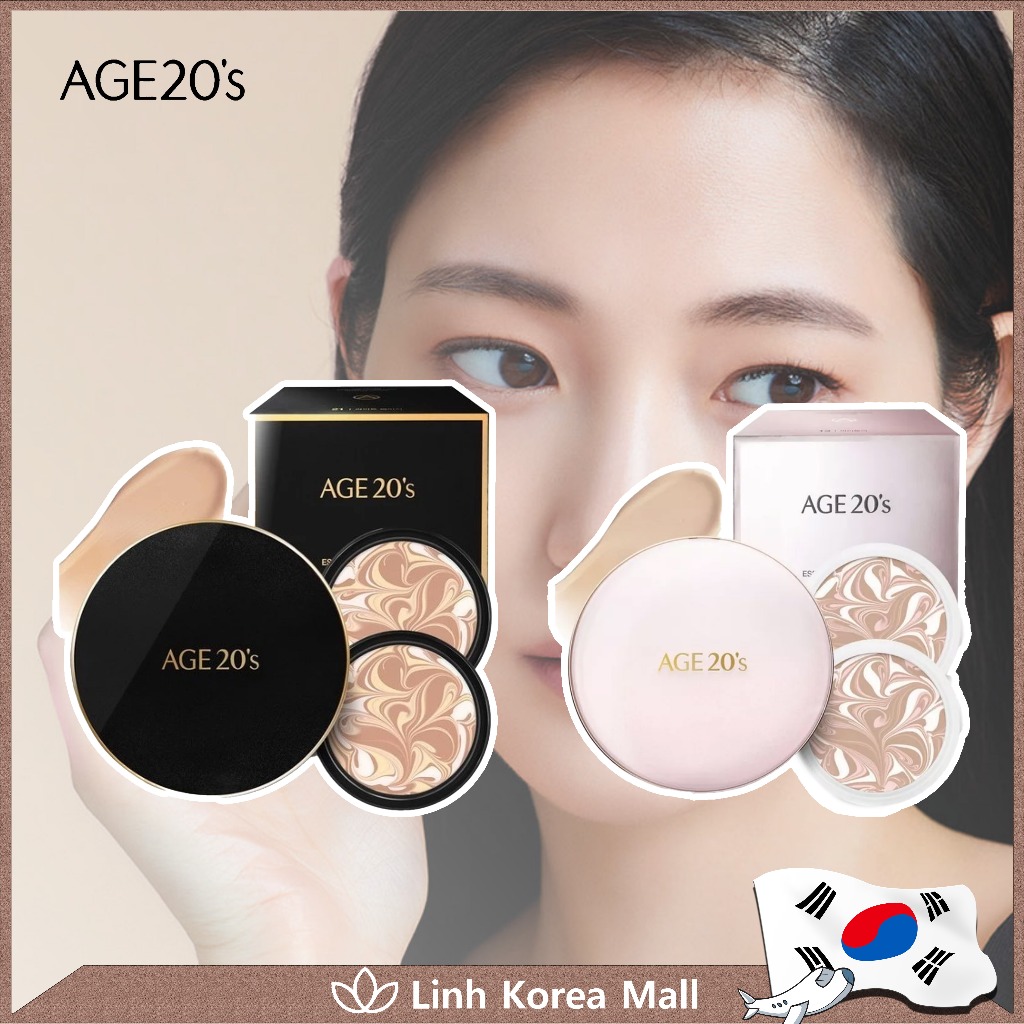 [AGE20s] Phấn Tươi Dưỡng Ẩm Age20's Signature Essence Cover Pact  (Case + 14g x 2ea)