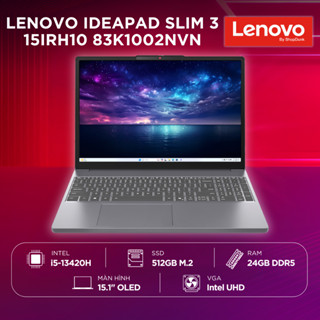 Laptop Lenovo IdeaPad Slim 3 15IRH10 83K1002NVN i5-13420H | 24GB | 512GB | Intel UHD | 15.1" OLED