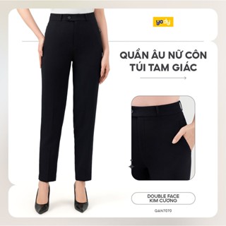 [Đồng giá] Quần Âu Nữ Côn Túi Tam Giác YODY hạn chế nhăn nhàu TRA- QAN7070