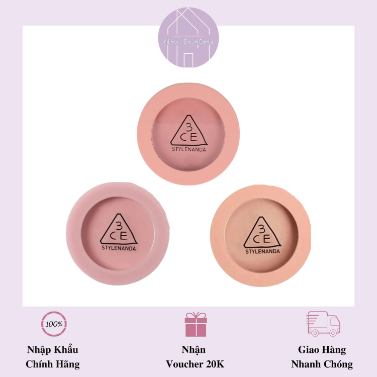Mood Recipe Face Blusher 3CE Phấn Má Hồng 5.5g