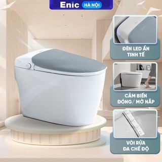  Bồn cầu thông minh Enic Smart Y cảm biến tự động mở thông minh hiện đại tiện ích. 