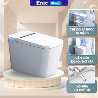  Bồn cầu thông minh Enic Smart F5 cảm biến tự động đóng nắp khử trùng bằng tia UV 