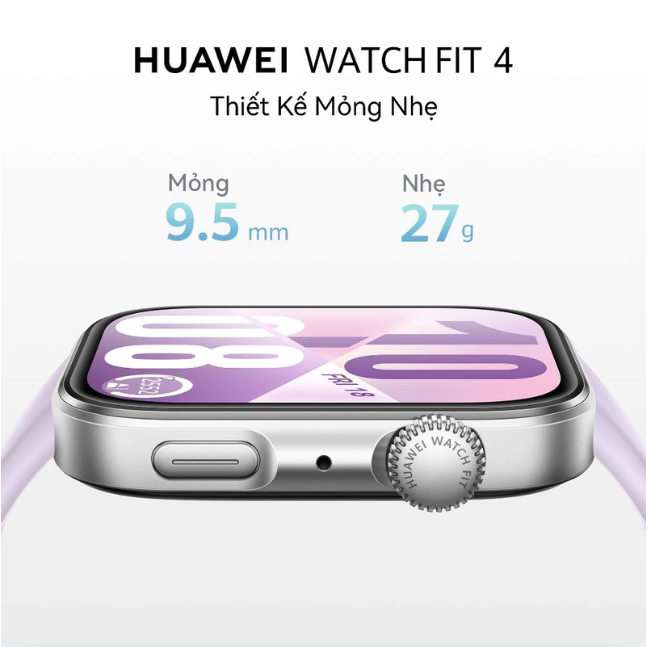 Đồng Hồ Thông Minh HUAWEI WATCH FIT 4 Chính hãng | Mỏng Nhẹ | Thể Thao & Sức Khỏe | Lên Đến 10 Ngày Sử Dụng| ECG* | BigBuy360 - bigbuy360.vn