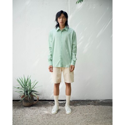 Quần Short Denim Nam Form Straight - Routine 10S25DPS002