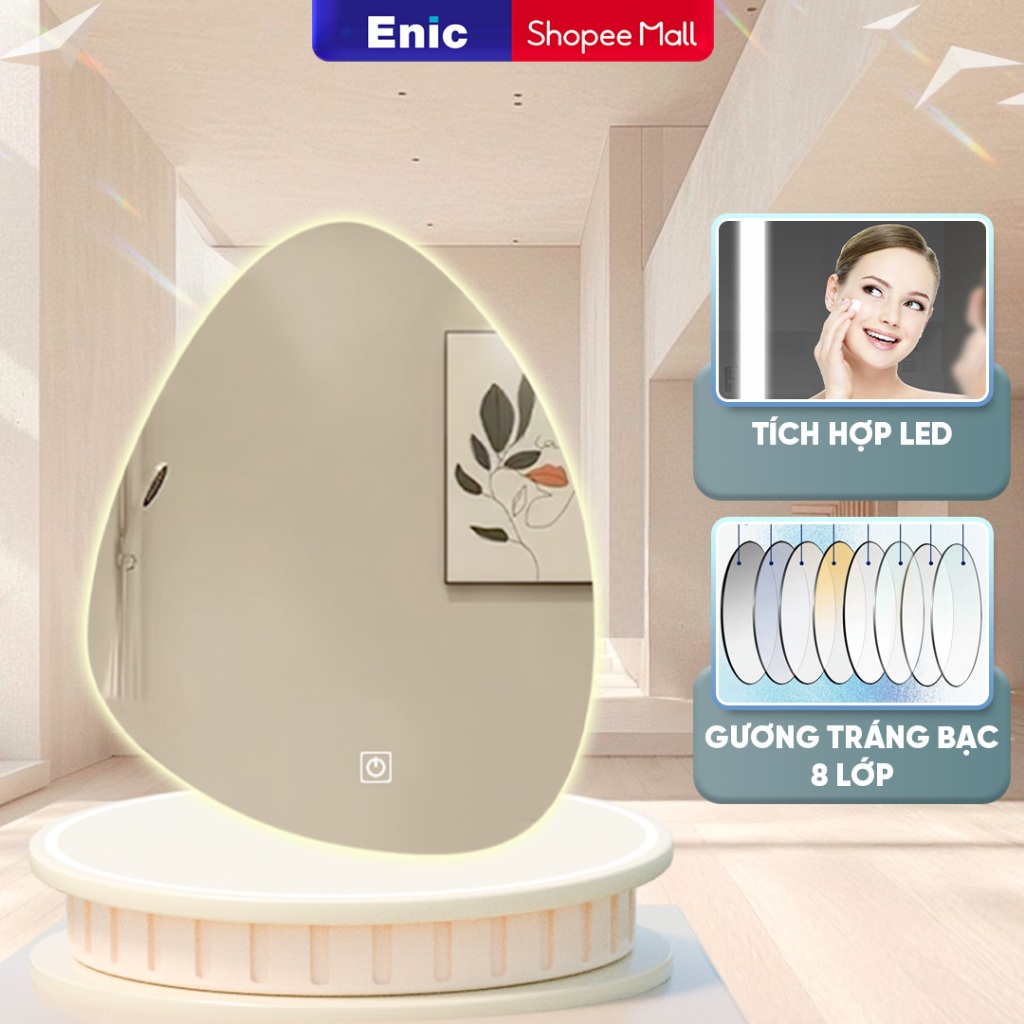 Gương giọt nước LED sau Enic, chống thấm chống rò rỉ điện
