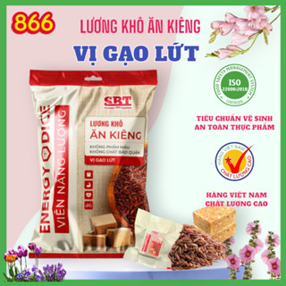 1 kg Lương khô ĂN KIÊNG GẠO LỨT, thương hiệu SBT,  hương vị thơm ngon, xuất xứ Việt Nam