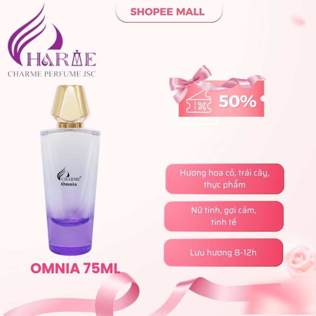 Nước hoa nữ Charme Omnia Crystal 75ml