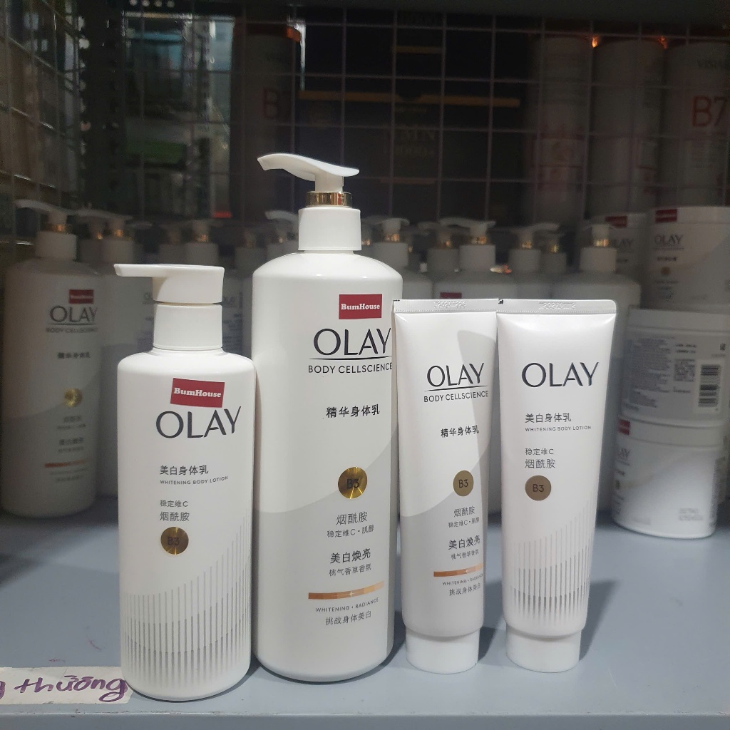Sữa Dưỡng Thể Trắng Da OLAY Vitamin B3+ Retinol/Vitamin C Olay Bright Ultra Whitening 30g/90g/260g/480g | BigBuy360 - bigbuy360.vn