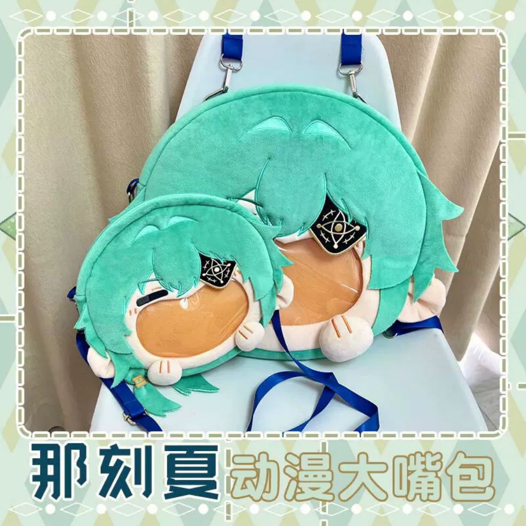 [ORD] Balo/Túi Đeo Chéo Anaxa Honkai Star Rail PVC Miệng To Dễ Thương Tiện Lợi. Đọc kĩ mô tả